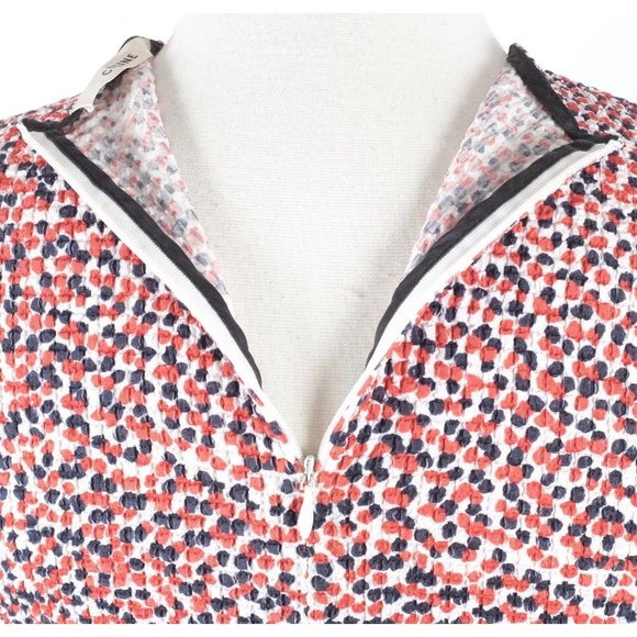 Phoebe Philo old CELINE 36 US 4 vest top white red polka dot - Picture 2 of 9